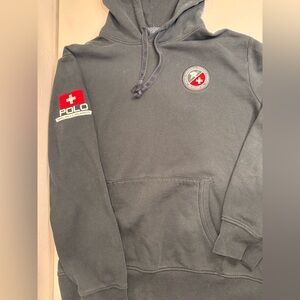 Vintage Polo Ralph Lauren Downhill Ski Racing Hoodie